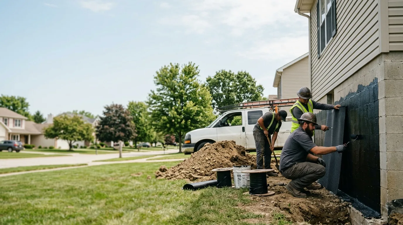 Basement Waterproofing in Sherrodsville, OH near me